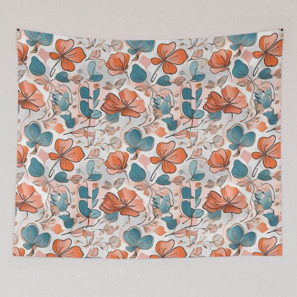 Item preview, Good Creamy, Flower Pattern v5 designed and sold by SimplifyCD.