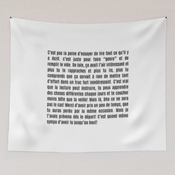 Item preview, It's not worth reading! Humor text designed and sold by Blessinger77.