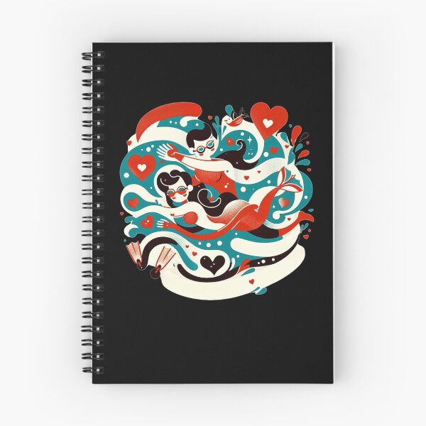 Item preview, Valentine! Passionate Love of Swimming Illustration designed and sold by Zwembad Vergelijker.