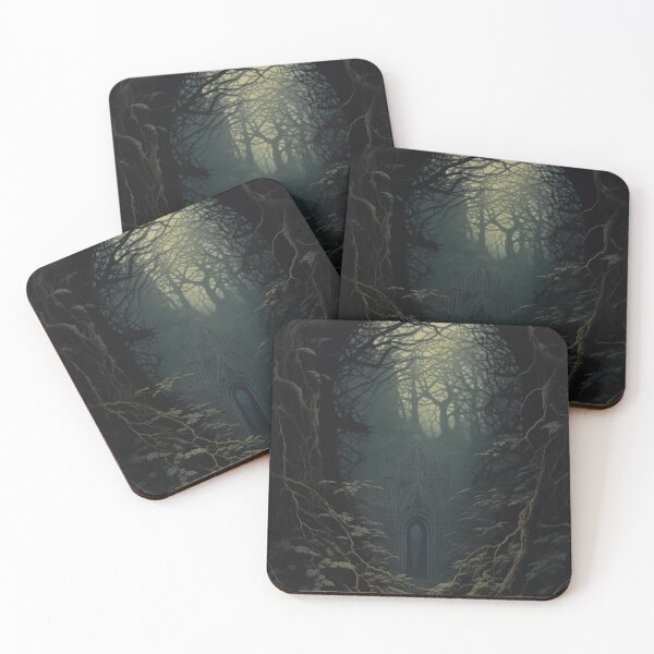 Item preview, JADE - DARK FANTASY NATURE ART STYLE  designed and sold by VistaThreadsCo.