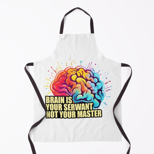Item preview, Brain is your serwant not your master, mindfulness designed and sold by Szkicerka.