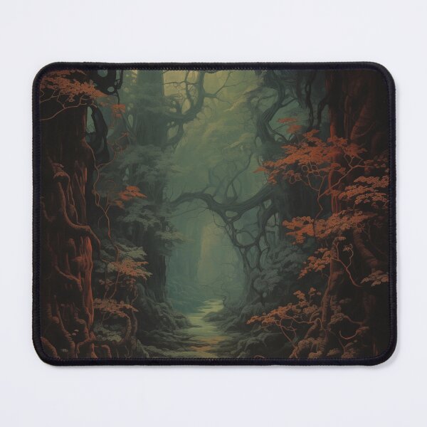 Item preview, DEADWOOD - DARK FANTASY NATURE ART STYLE designed and sold by VistaThreadsCo.