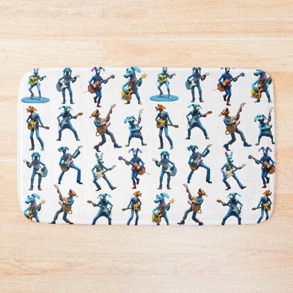 Item preview, Blue Suede Hound Dogs designed and sold by 5C-Artwork.