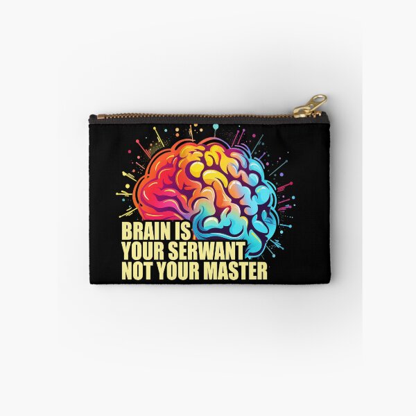 Item preview, Brain is your serwant not your master, mindfulness designed and sold by Szkicerka.