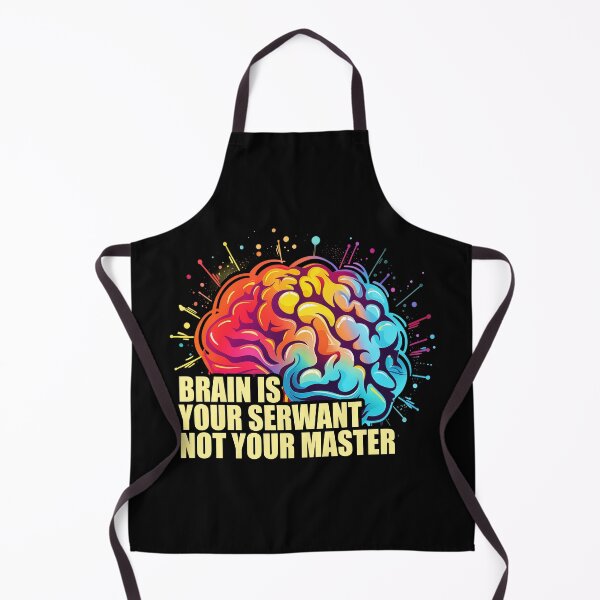 Item preview, Brain is your serwant not your master, mindfulness designed and sold by Szkicerka.