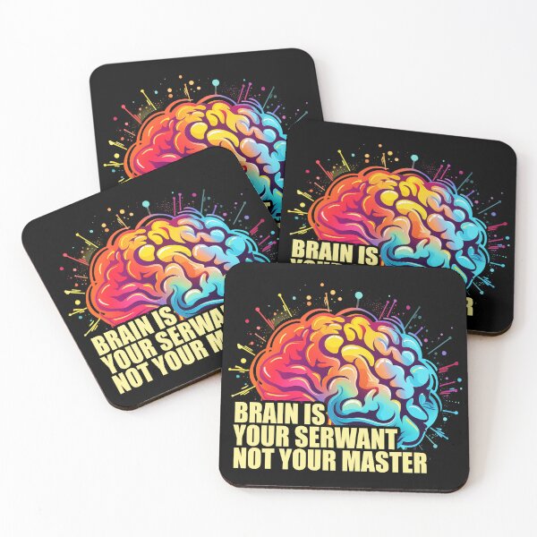 Item preview, Brain is your serwant not your master, mindfulness designed and sold by Szkicerka.