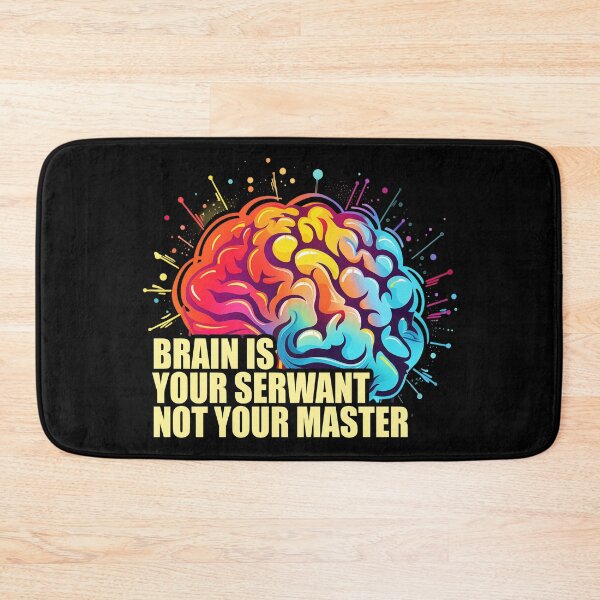 Item preview, Brain is your serwant not your master, mindfulness designed and sold by Szkicerka.