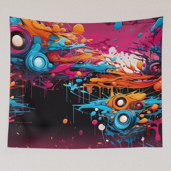 Item preview, Abstract Art. Graffiti Artists designed and sold by GiveMeMood.