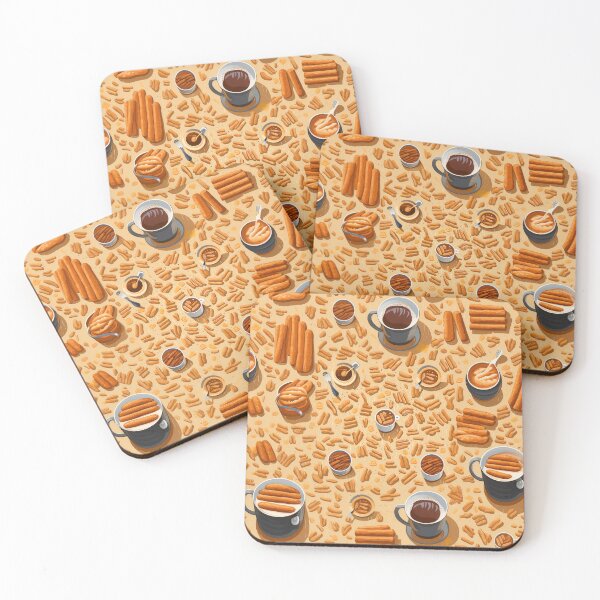 Item preview, Churros clear motif designed and sold by Micapox.