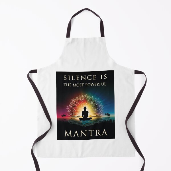 Item preview, Silence is the most powerful Mantra, meditation designed and sold by Szkicerka.