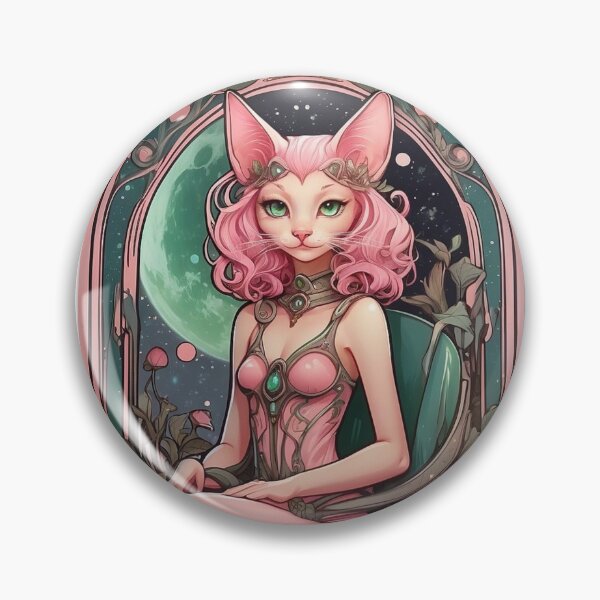 Item preview, Alien kitty designed and sold by Dreamfamiliars.