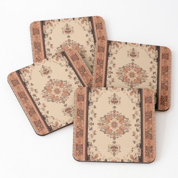Item preview, Ochre Persian Carpet  designed and sold by GrinGalore.
