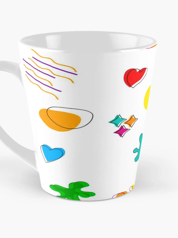 Thumbnail 3 of 4, Coffee Mug, Pattern basic designed and sold by from Carbonizzo.