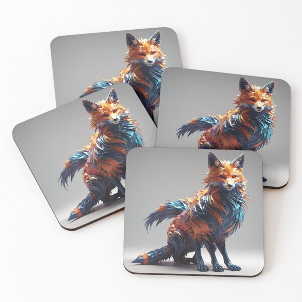 Item preview, Quantum Fox Silhouette designed and sold by Sadia  Jannat.
