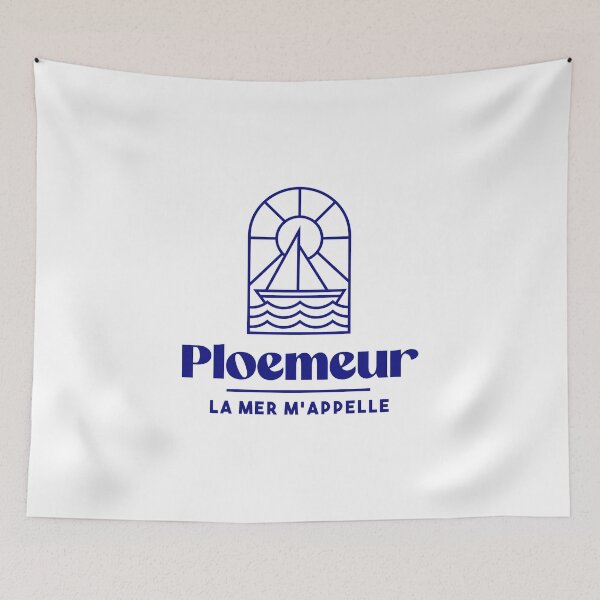 Item preview, Ploemeur the sea calls me - Brittany Morbihan 56 BZH Sea designed and sold by Burning Dog.