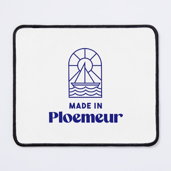 Item preview, Made in Ploemeur - Brittany Morbihan 56 BZH Sea designed and sold by Burning Dog.