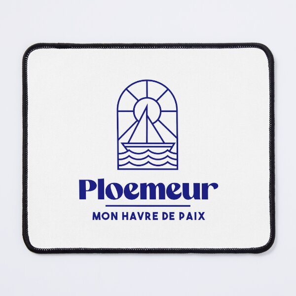 Aperçu de l'œuvre Ploemeur mon havre de paix - Bretagne Morbihan 56 BZH Mer créée et vendue par Burning Dog.