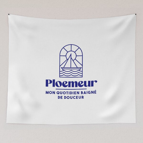 Item preview, Ploemeur my daily life - Brittany Morbihan 56 BZH Sea designed and sold by Burning Dog.