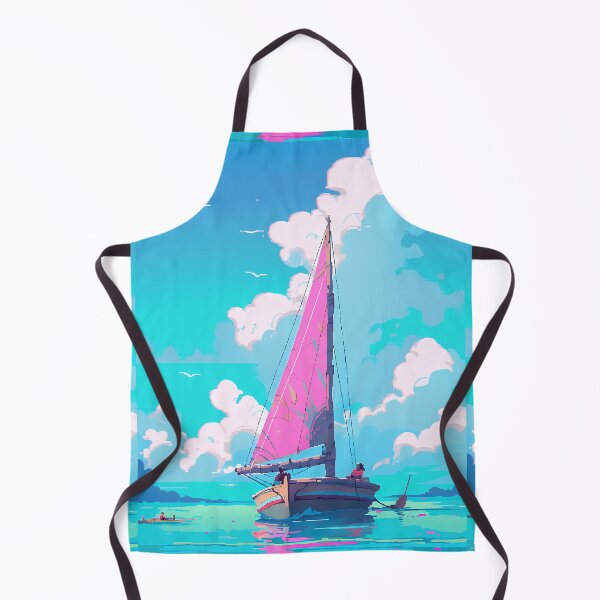 Item preview, Calm Sea Sailing, relaxing vibes- Pixel art designed and sold by octoboobs.