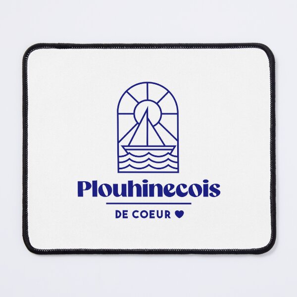 Aperçu de l'œuvre Plouhinecois de coeur - Bretagne Morbihan 56 BZH Mer Plouhinec créée et vendue par Burning Dog.