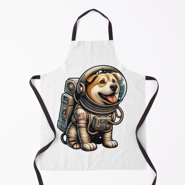 Item preview, Cute astronaut puppy, space dog designed and sold by wittyprinttop.