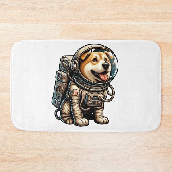 Item preview, Cute astronaut puppy, space dog designed and sold by wittyprinttop.