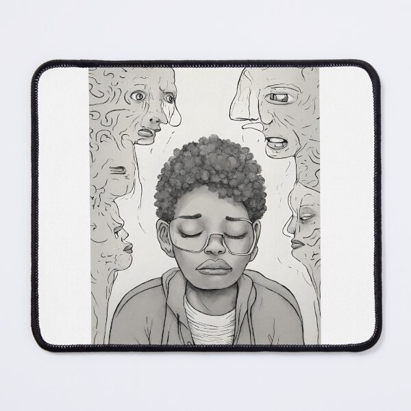 Item preview, negative thoughts, don't let it affect you designed and sold by not-perfect-mom.