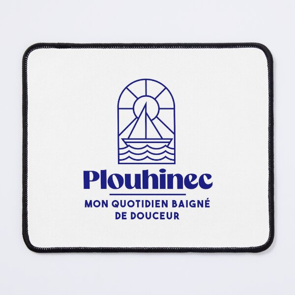 Aperçu de l'œuvre Plouhinec mon quotidien - Bretagne Morbihan 56 BZH Mer créée et vendue par Burning Dog.