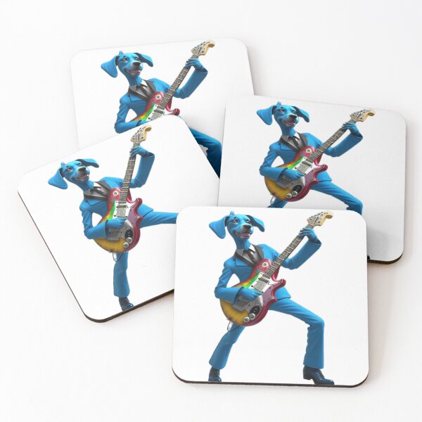 Item preview, Blue Suede Hound Dogs designed and sold by 5C-Artwork.