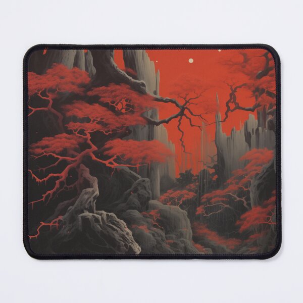 Item preview, TRANQUILITY - DARK FANTASY ART STYLE designed and sold by VistaThreadsCo.