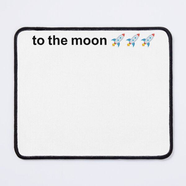 Item preview, to the moon - stock market meme funny designed and sold by tanmay2000.
