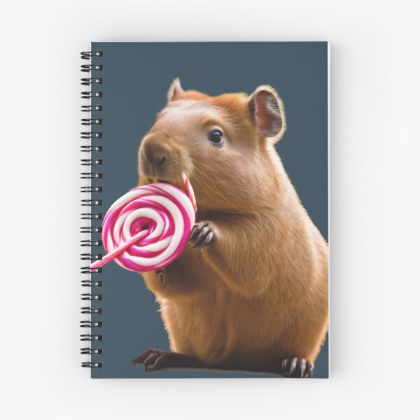 Item preview, Capibara Eating Lollipop designed and sold by RayAndDice.
