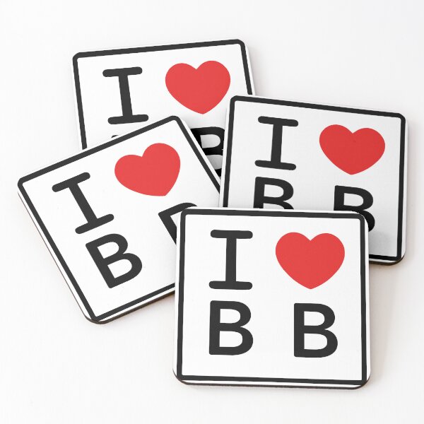 Item preview, I Love BB  designed and sold by Gh0stCookies.