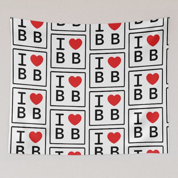 Item preview, I Love BB  designed and sold by Gh0stCookies.