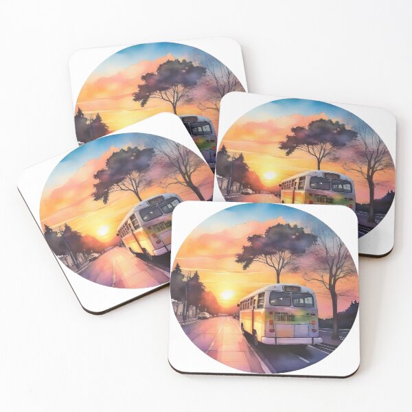 Item preview, Colorful Sunset Streetscape (703) designed and sold by WASjourney.
