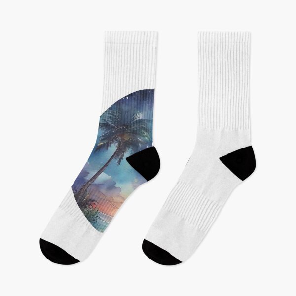 Item preview, Tropical Night Sky in Watercolor (704) designed and sold by WASjourney.