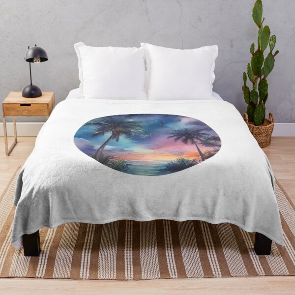 Item preview, Tropical Night Sky in Watercolor (704) designed and sold by WASjourney.