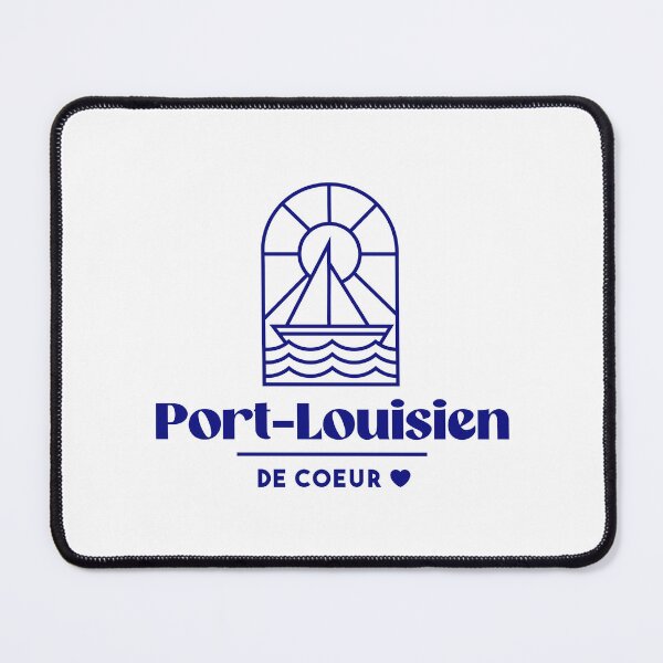Item preview, Port Louisian at heart - Brittany Morbihan 56 BZH Sea designed and sold by Burning Dog.