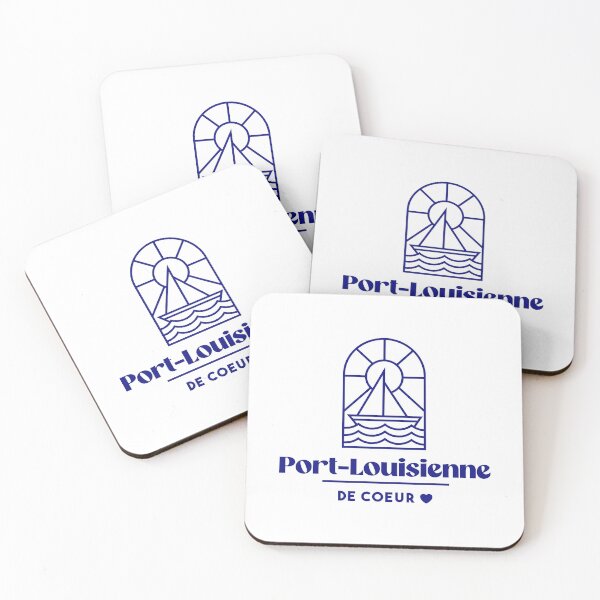 Item preview, Port Louisienne de coeur - Brittany Morbihan 56 BZH Sea designed and sold by Burning Dog.