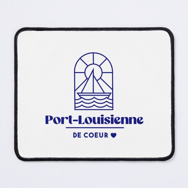 Item preview, Port Louisienne de coeur - Brittany Morbihan 56 BZH Sea designed and sold by Burning Dog.