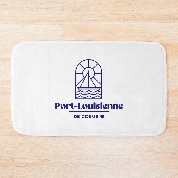 Item preview, Port Louisienne de coeur - Brittany Morbihan 56 BZH Sea designed and sold by Burning Dog.