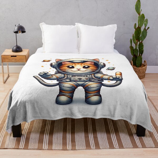 Item preview, Cute astronaut cat, space kitten designed and sold by wittyprinttop.
