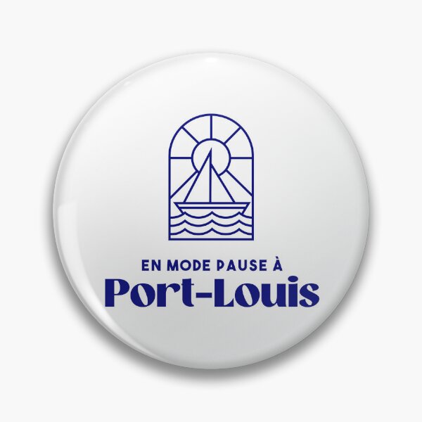 Item preview, Port Louis in pause mode - Brittany Morbihan 56 BZH Sea designed and sold by Burning Dog.
