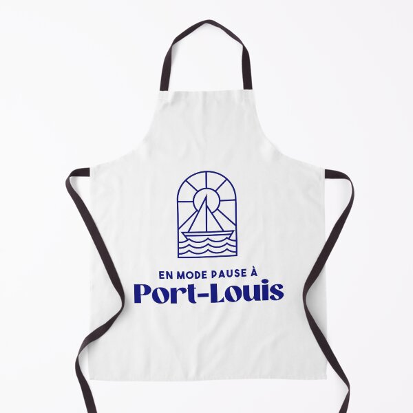 Item preview, Port Louis in pause mode - Brittany Morbihan 56 BZH Sea designed and sold by Burning Dog.