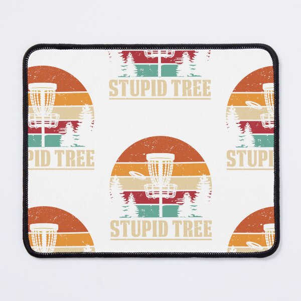 Item preview, Funny Golfing Disc Stuoid Tree Golf Player Quote Vintage designed and sold by roboartpixel.