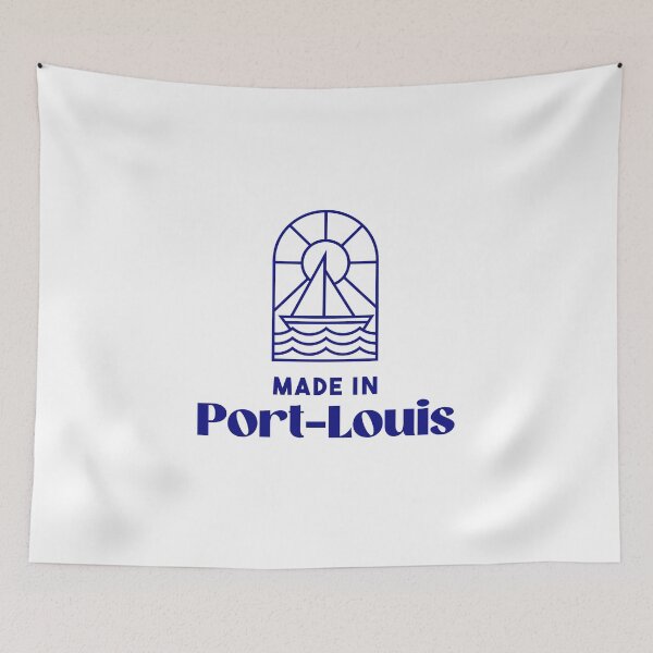 Item preview, Made in Port Louis - Brittany Morbihan 56 BZH Sea designed and sold by Burning Dog.
