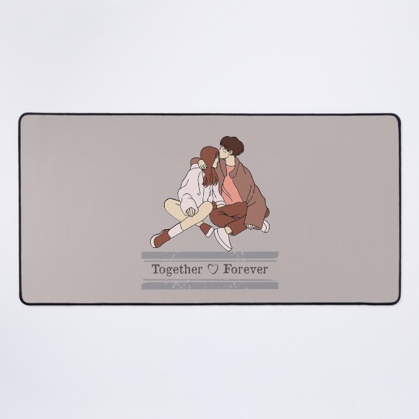Item preview, Love Couple kissing. Together forever animation designed and sold by BloomingByL.