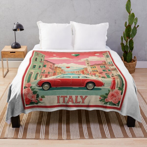 Item preview, Valentines Day Italy Tourism Vintage Poster designed and sold by TravelersGems.