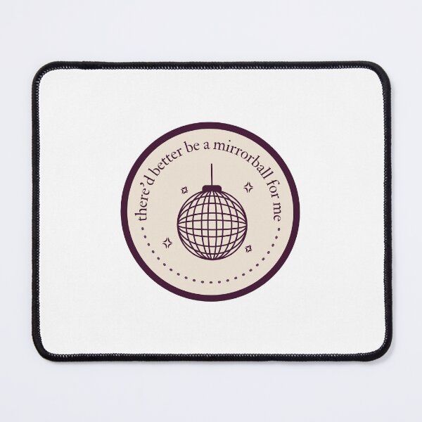 Item preview, There'd Better be a Mirrorball - Arctic Monkeys Design designed and sold by yolidesigns.