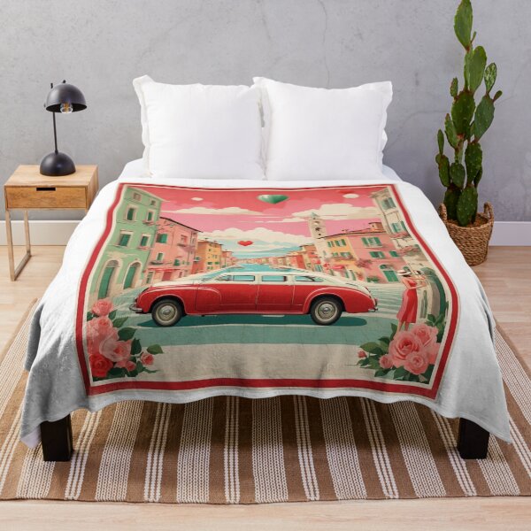 Item preview, Valentines Day Italy Tourism Vintage Poster 2 designed and sold by TravelersGems.
